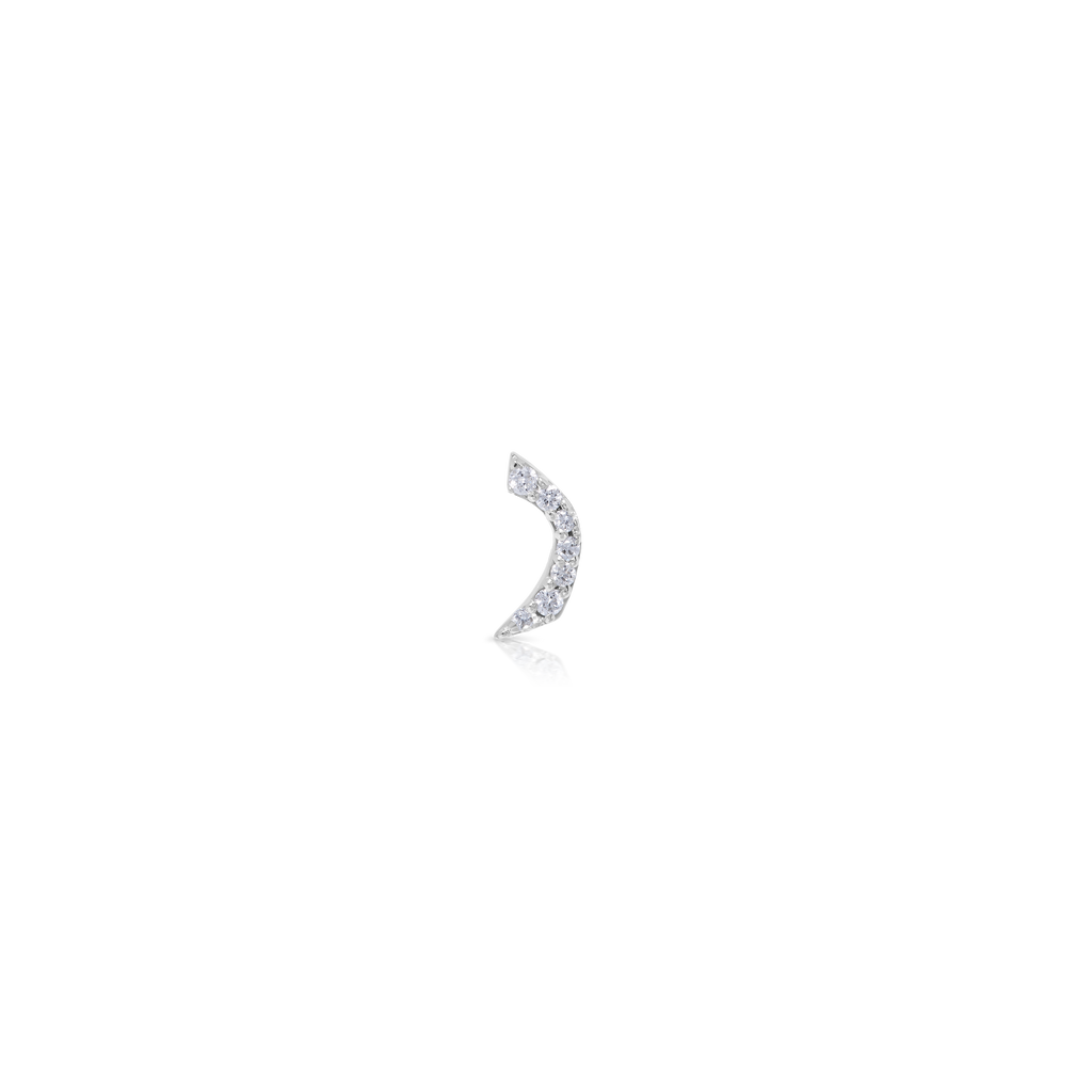 Arabic Letter (ر) — Full Diamond piercing