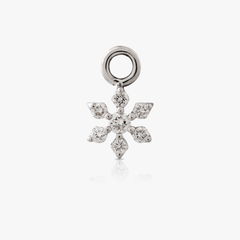 Daisy Piercing, White Gold with Diamond, Sharm