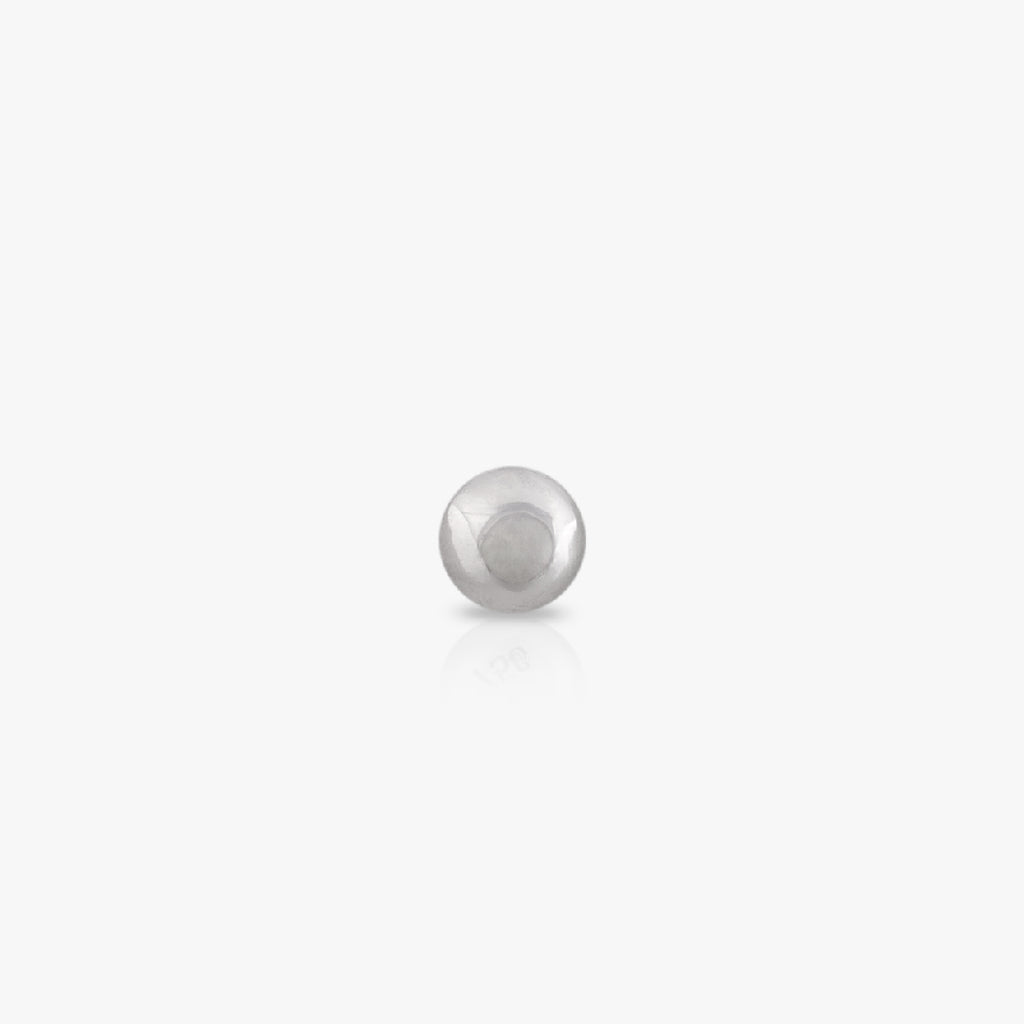1.5mm Ball, White Gold Piercing