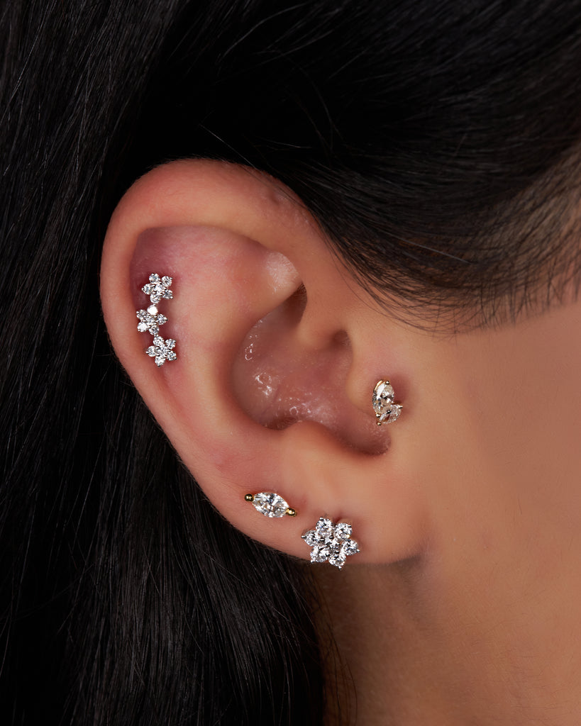 2 Marquise Piercing