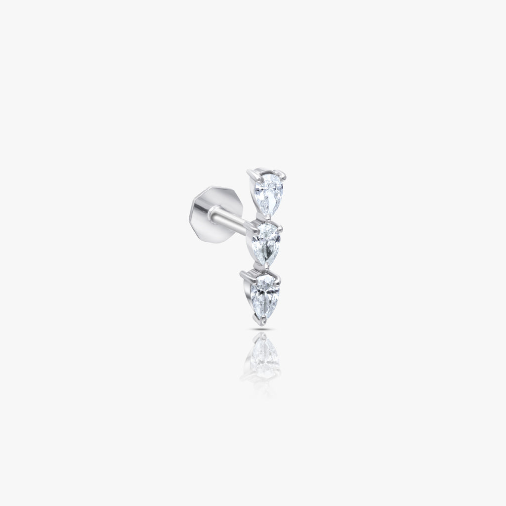 Three drops Diamonds 11 mm Bar